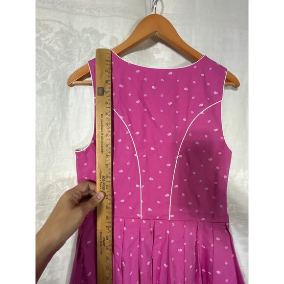 Kaiser Franz Josef Dress 42 Pink Flowers Austria Bavarian Dirndl Oktoberfest - Picture 13 of 14